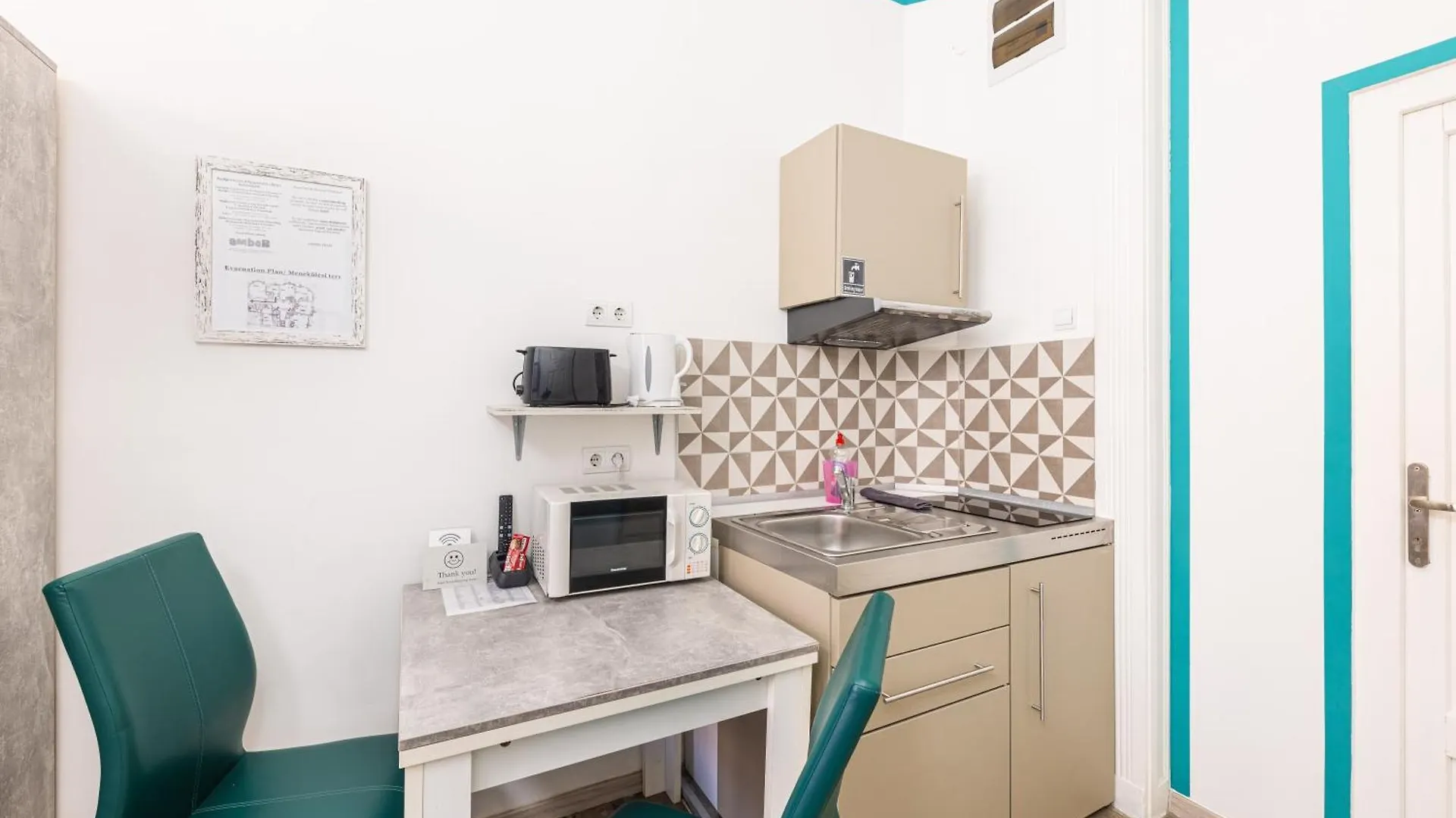 Apartmanhotel Amber Terrace Studios Downtown Budapest